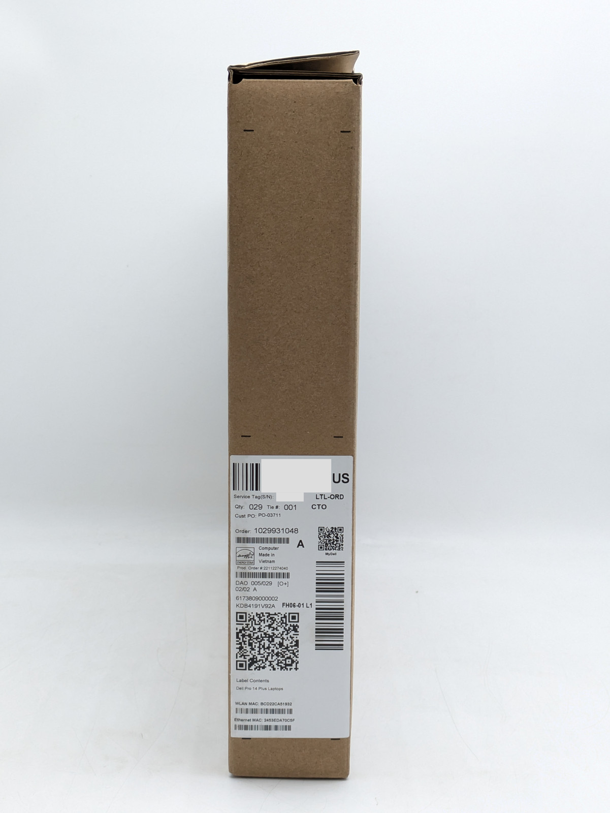 Dell Pro 14 Plus PB14250 14″ Ultra 7 255U 32GB DDR5 1TB SSD Windows 11 Home