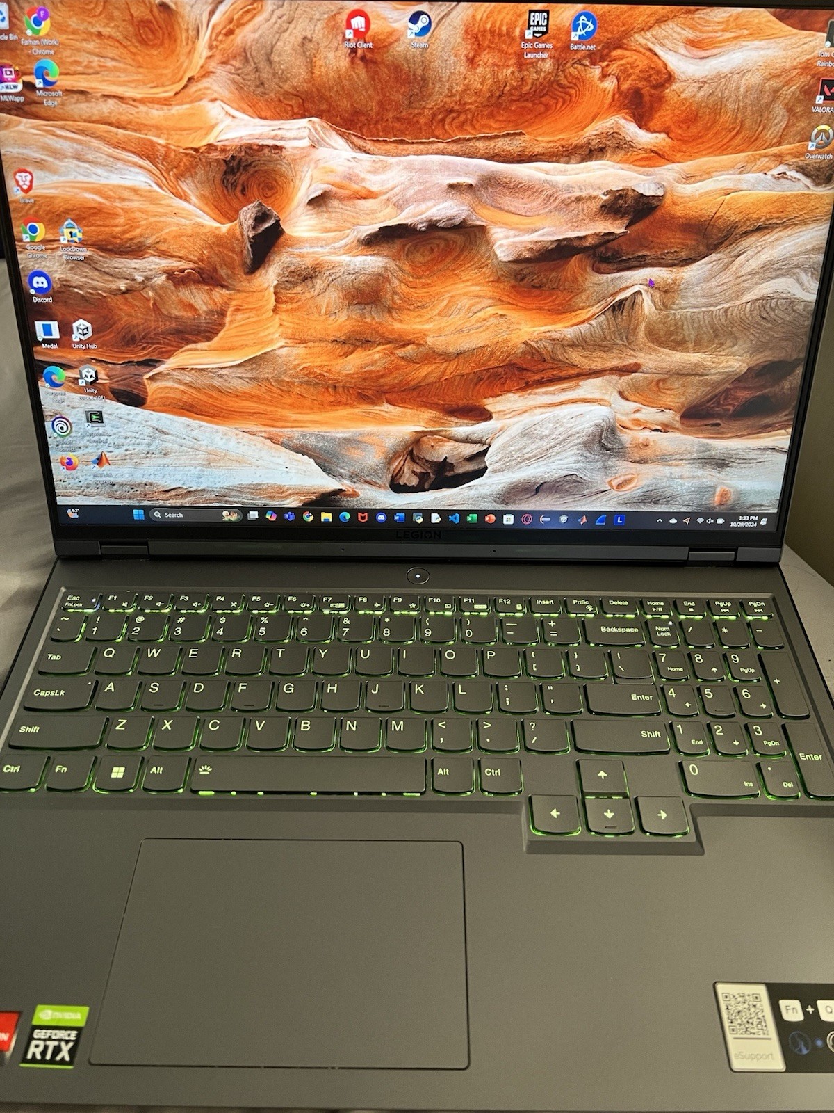 Lenovo Legion 5 Gaming Laptop 15-inch, AMD Ryzen 7, RTX 3050Ti