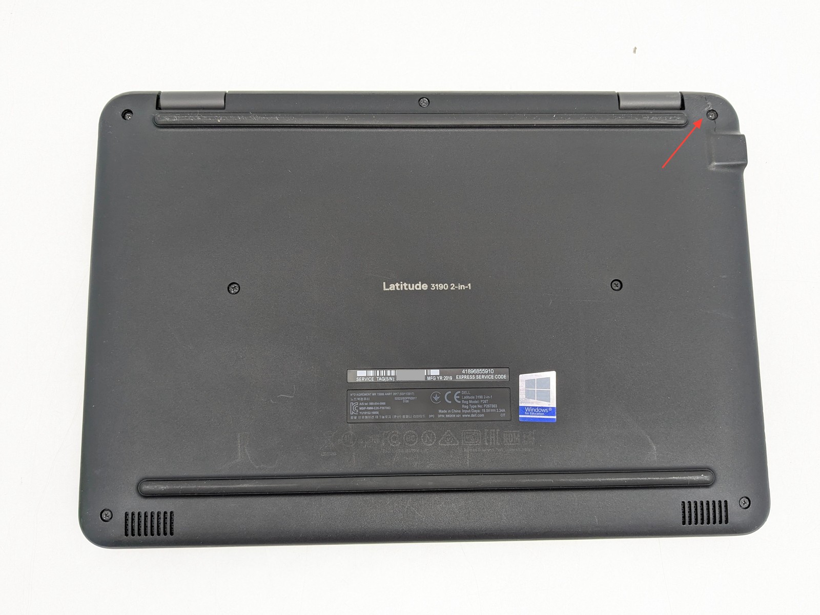 Dell Latitude 3190 2-in-1 11.6″ Pentium N5000 8GB DDR4 256GB SSD Windows 11 Home