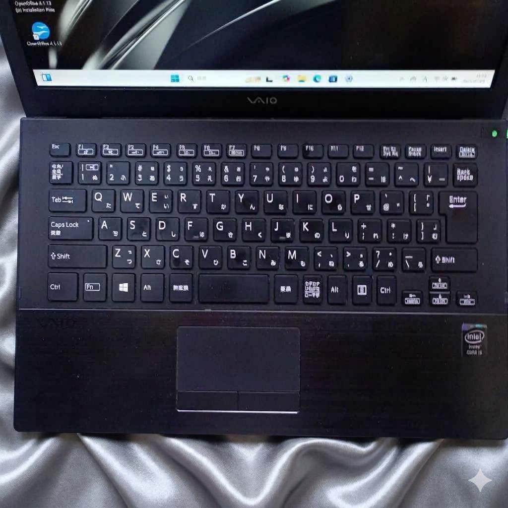 SONY VAIO Pro 13 VJP132C11N i5-5200U Intel HD 2.2GHz 8GB SSD 256GB 13.3in Win 11
