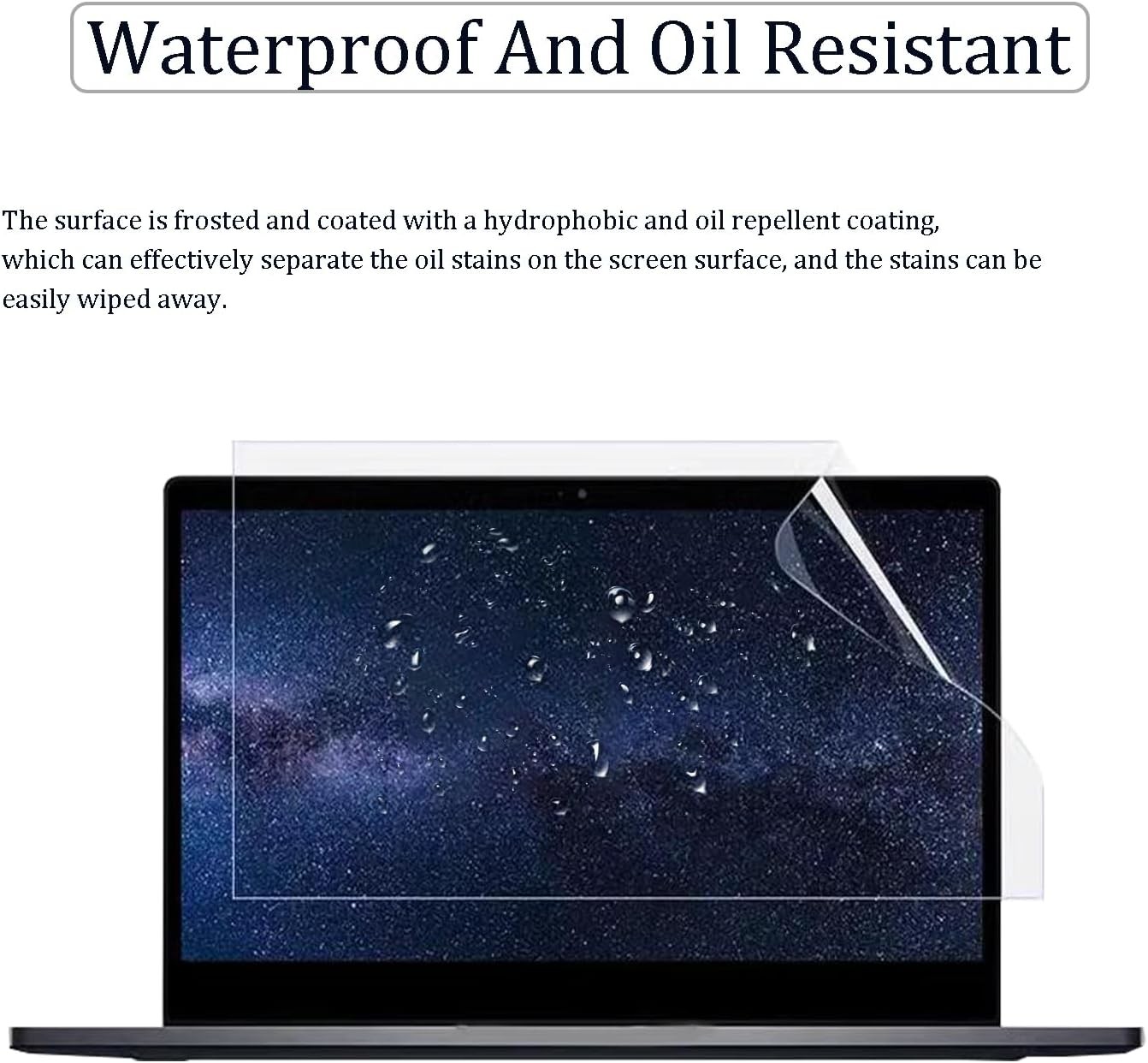 2-Pack Matte Anti-Glare Screen Protector for HP 14″ Laptop, Ultra HD, 9H Hardnes