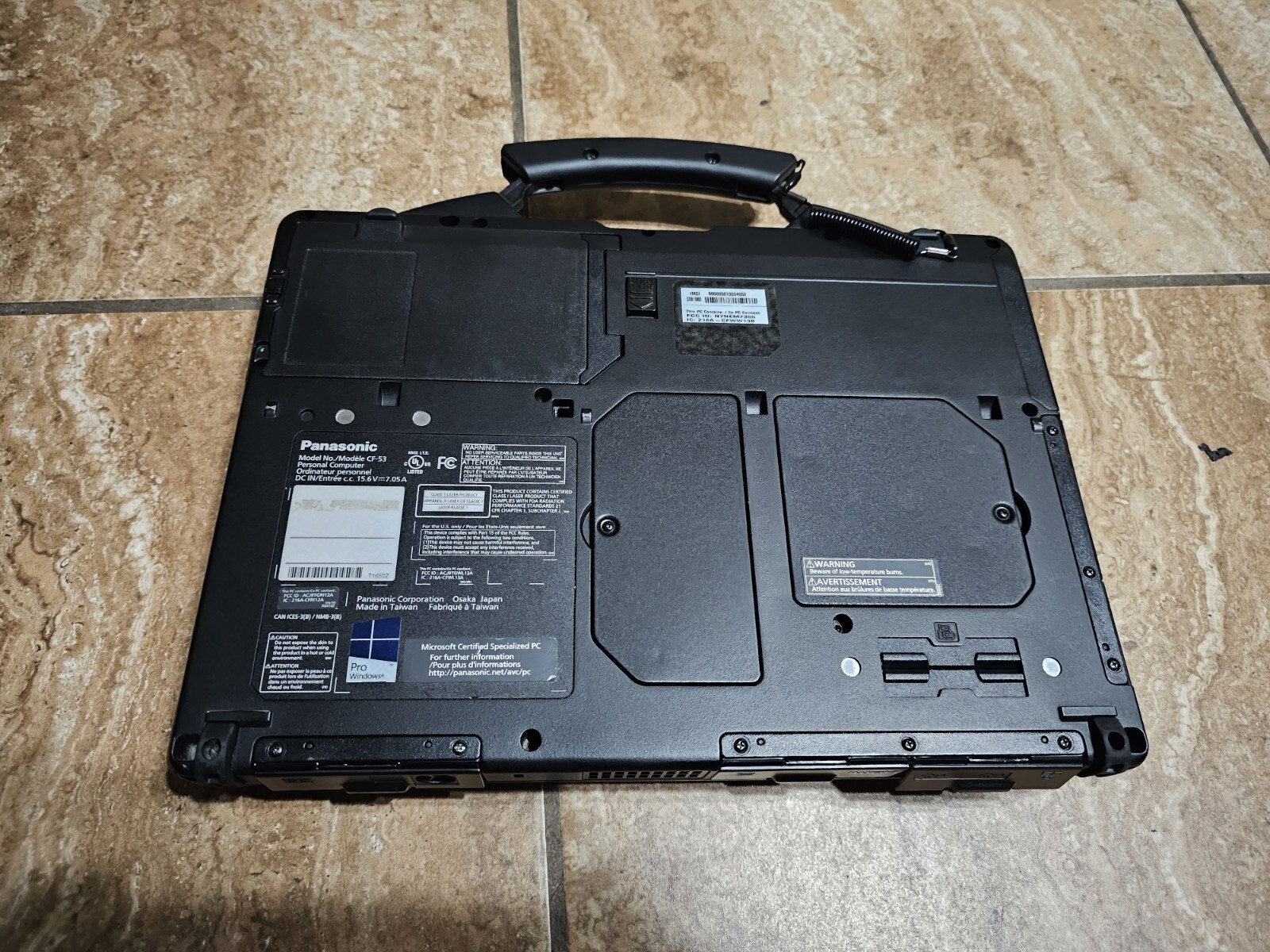 LOT OF 7 CF-53 MK4 GPS 3-TOUCH & 5-NONTOUCH🔹i5-4310U 2.0✔️8GB✔️320GB✔️WIN10P64