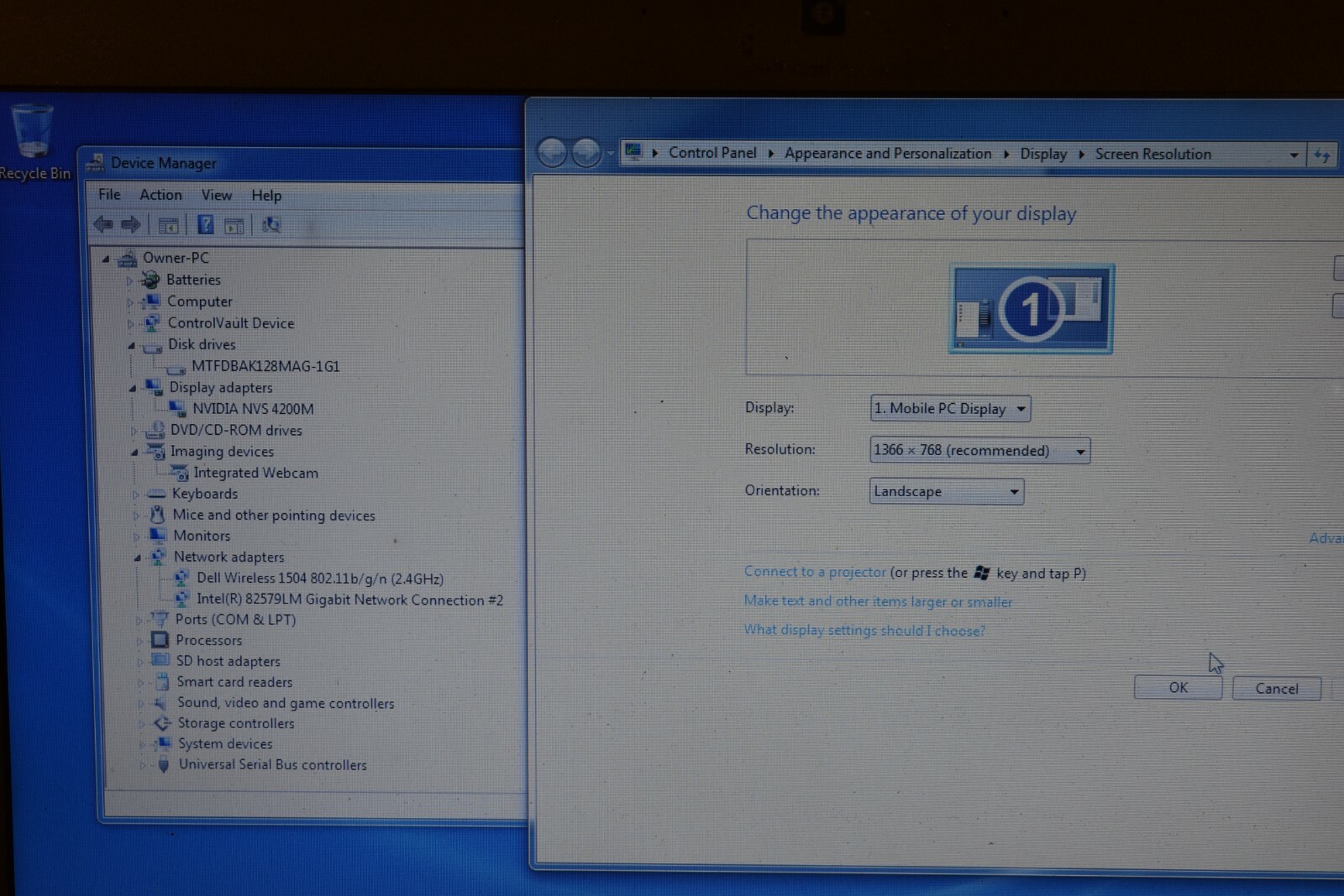 Dell Latitude E6420 Core i7-2640M 4GB RAM 128GB SSD Windows 7 Webcam NVidia GFX