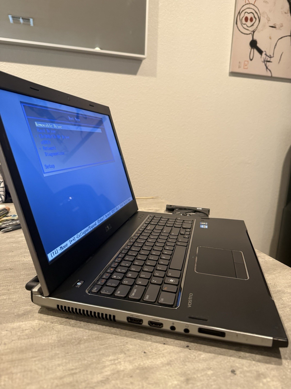 Dell Vostro 3750 17.3” Intel Core i5 2.50GHz 4GB RAM No HDD /BIOS Tested ✅