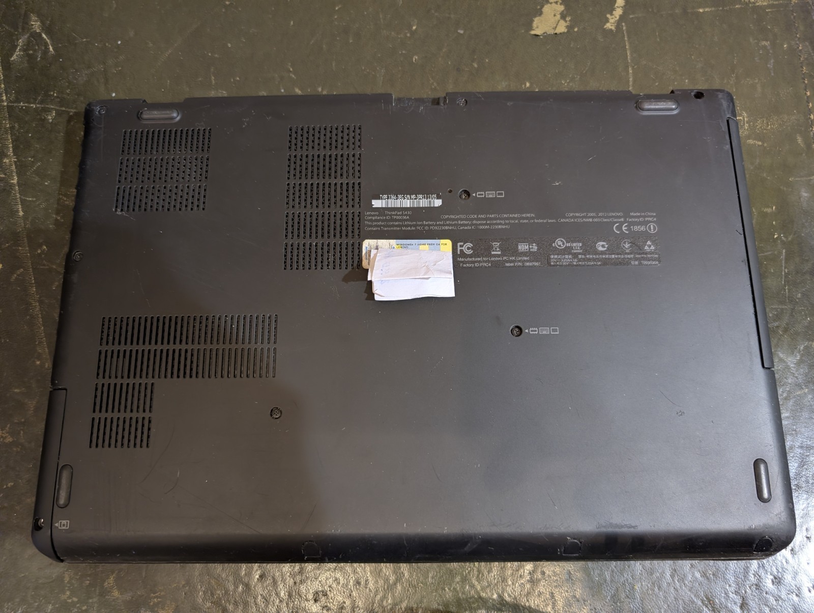 Lenovo ThinkPad T430 intel Core i5 2.5Ghz 8GB 512GB HDD USB 3.0 GeForce GPU
