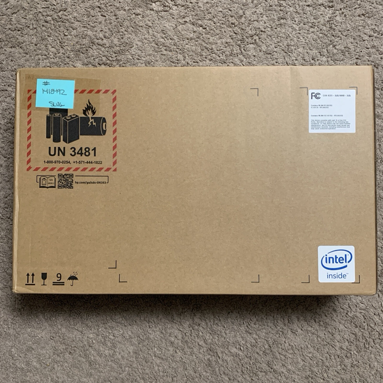 HP 14a-na0023cl 14 inch (64GB, Intel Celeron, 2.60GHz, 4GB) Notebook/Laptop -…