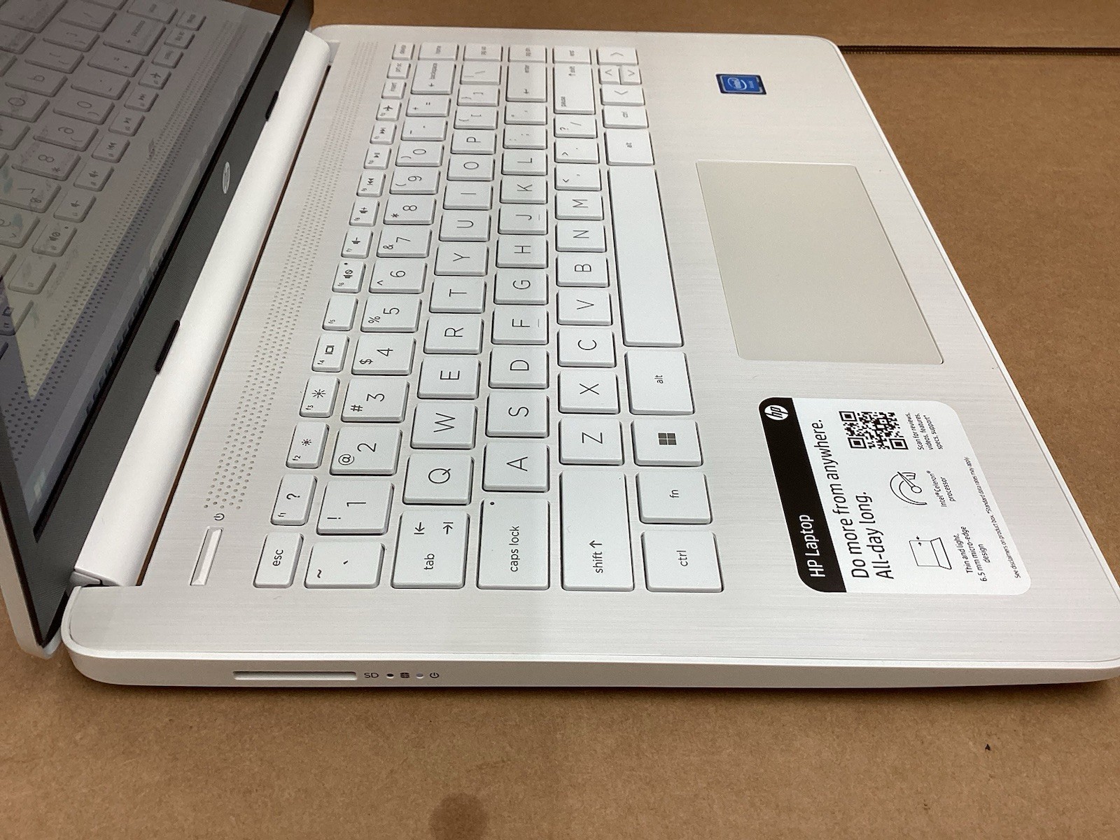 HP 14-dq0080nr 14in Laptop Intel N4120 4gb MEM 64gb eMMC Win11 Touch Screen
