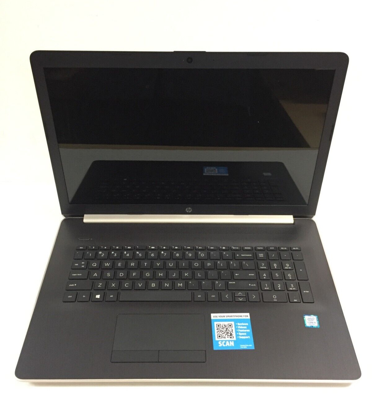 HP 17-by0070cl 17.3″ HD Laptop/Intel i3-8130U 2.2GHz/4GB/8GB RAM/2TB HDD/W10