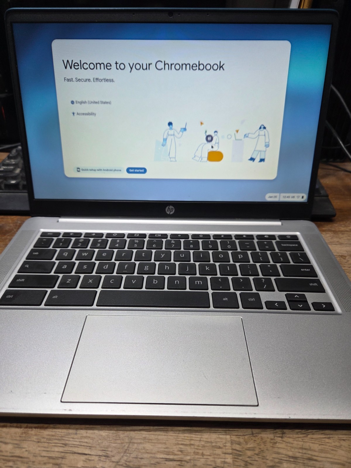 HP CHROMEBOOK 14A-NA0012FG 3A3G0UA#ABA N4020 1.1GHZ 4GB RAM/32GB SSD