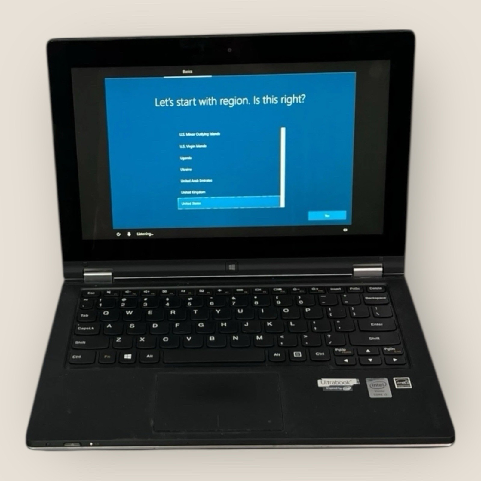 Lenovo Ideapad Yoga 11s 11.6-inch Convertible 2 in 1 Touchscreen Ultrabook
