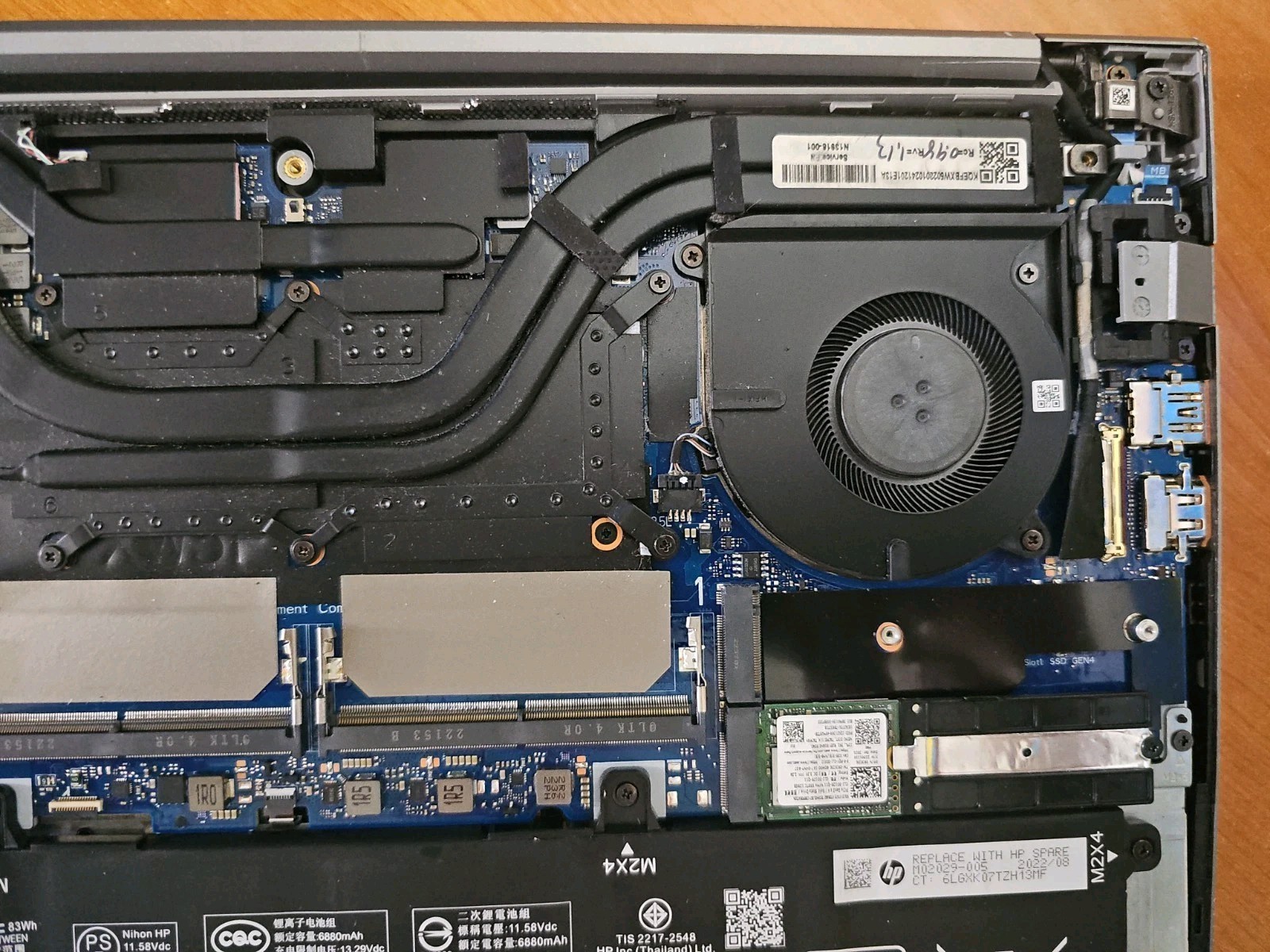HP Zbook Power G9 i7-12800H@2.4GHz NO RAM 128 GB SSD RTX A2000 8GB – READ!