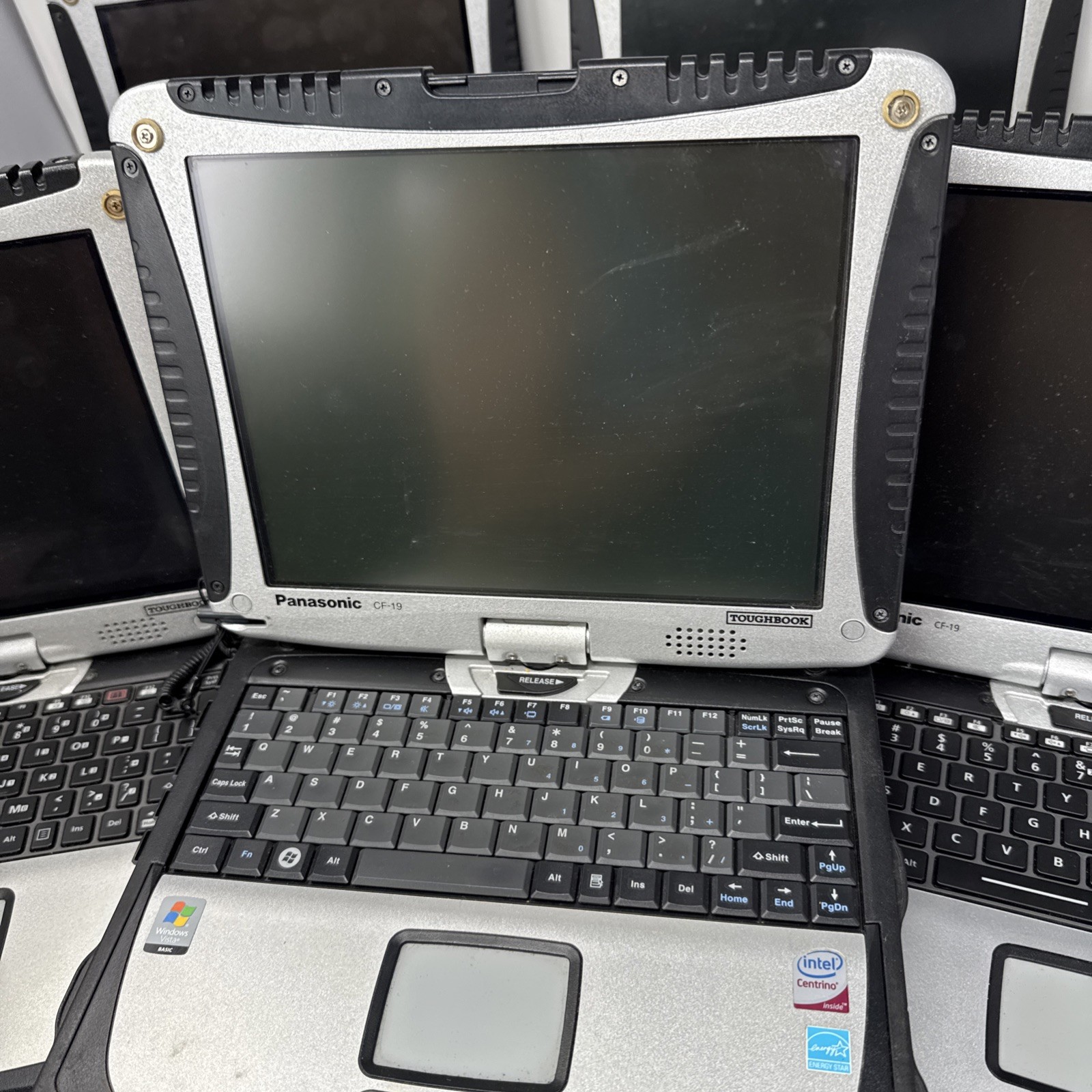 Lot of 5 Panasonic Toughbook CF-19 – UNTESTED- For Parts Unit AS IS