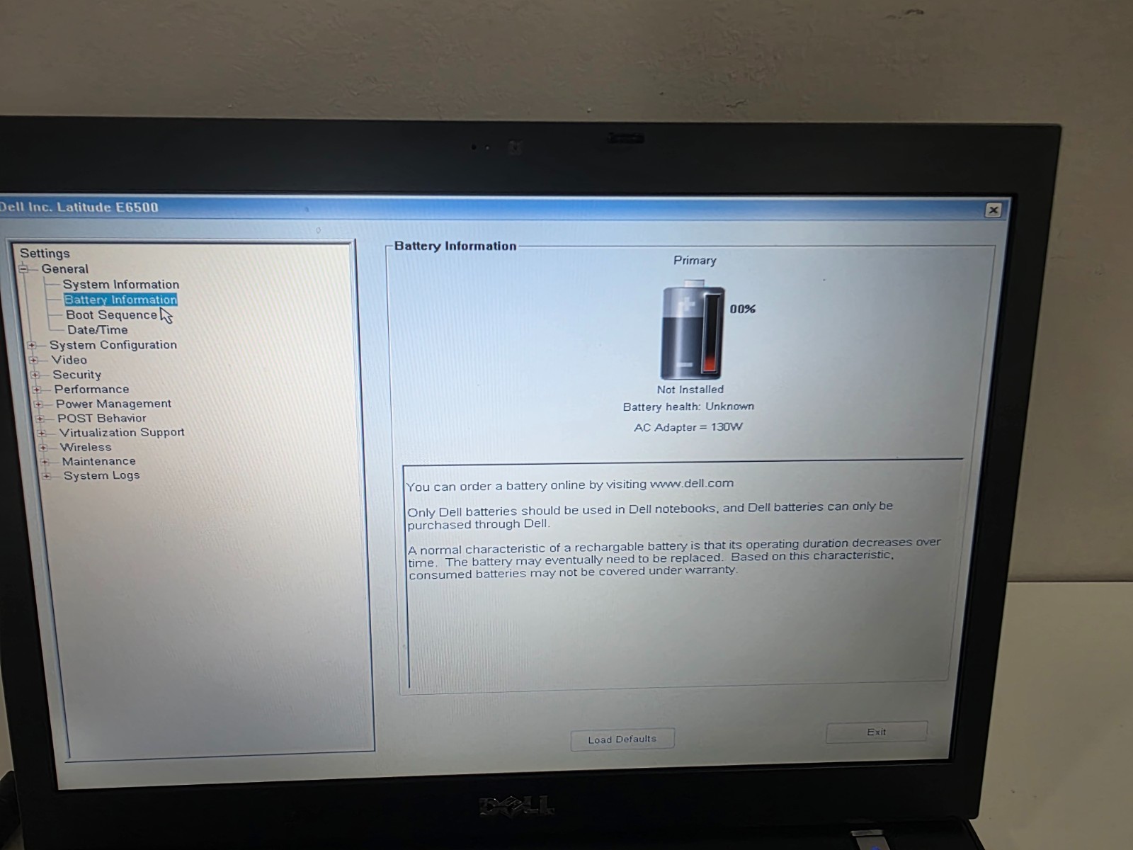 Vintage Dell Latitude E6500 Intel Core2 Duo CPU T9400 4GB Webcam Bluetooth