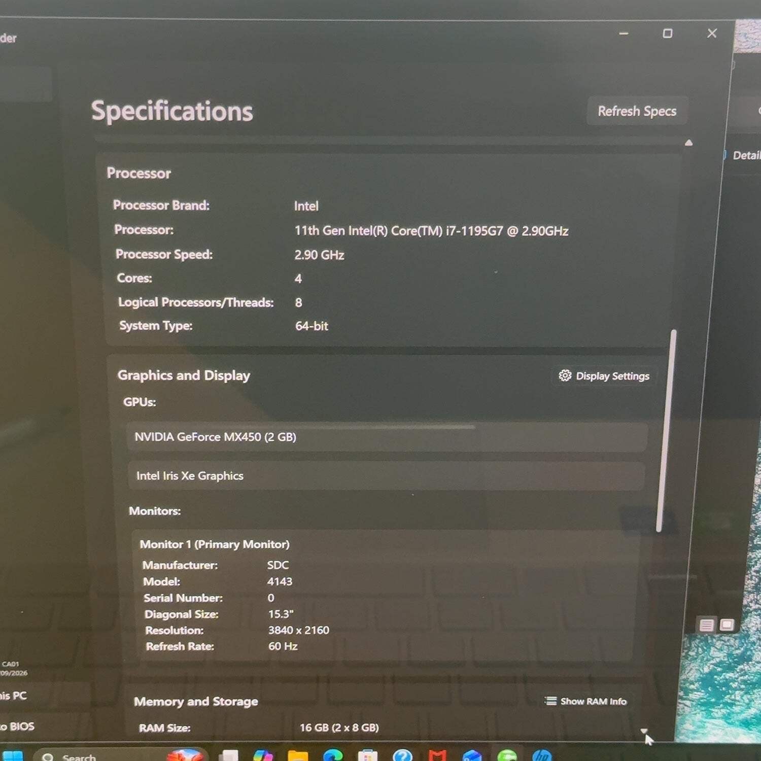 HP Envy x360 15M-ES1023DX 15.6″ i7-1195G7 2.9GHz 16GB 512GB SSD GeForce MX450