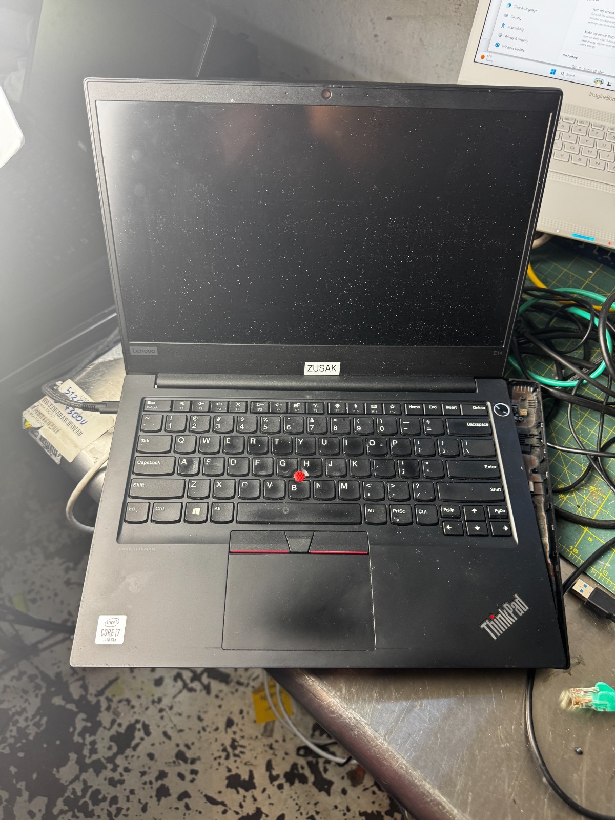 Lenovo ThinkPad E14 Intel Core i7 10th Gen Laptop for Parts/Repair #5960