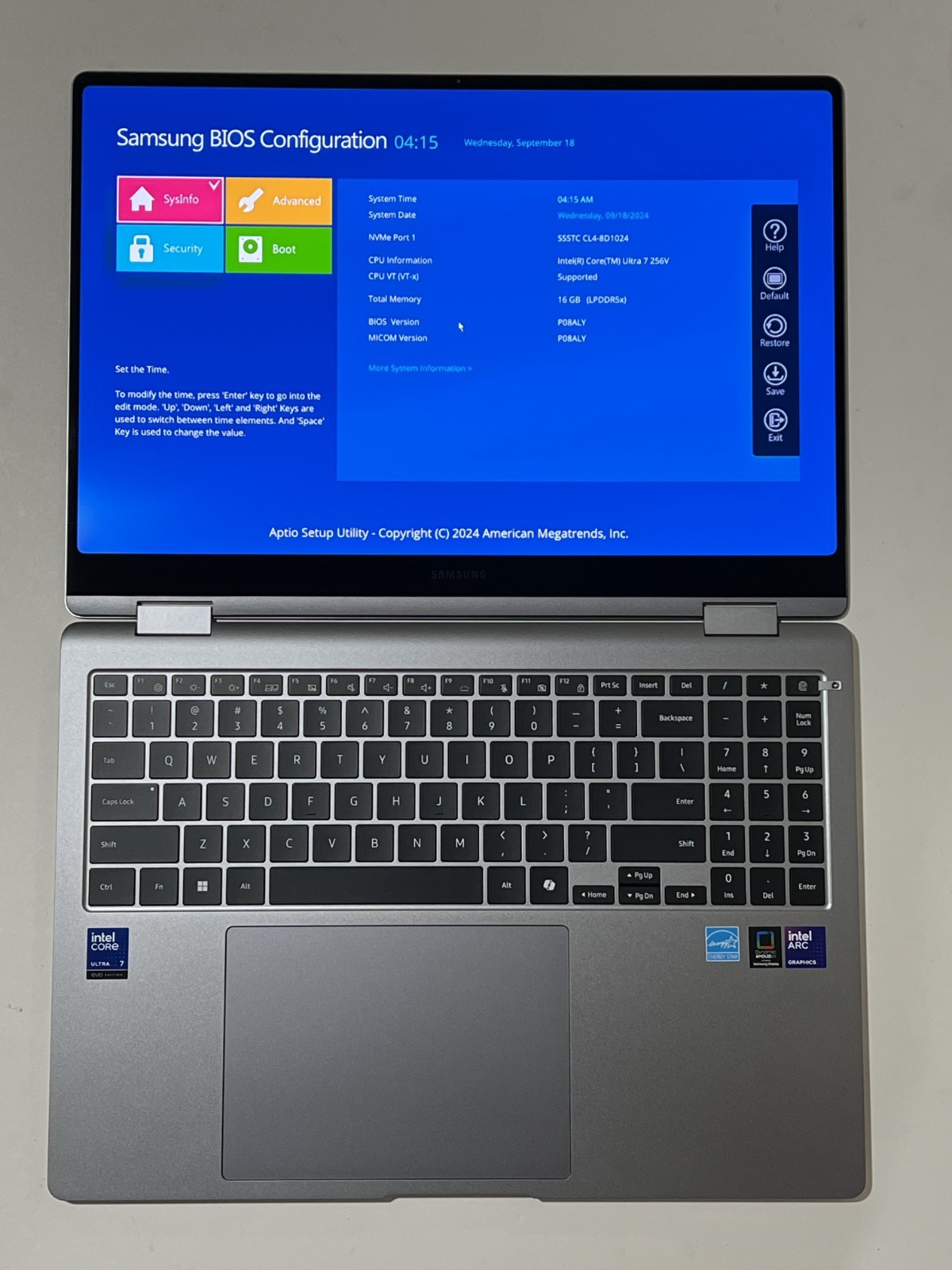Samsung Galaxy Book5 Pro 360 16″ AMOLED Touch Ultra 7 256V 16GB 1TB W11H