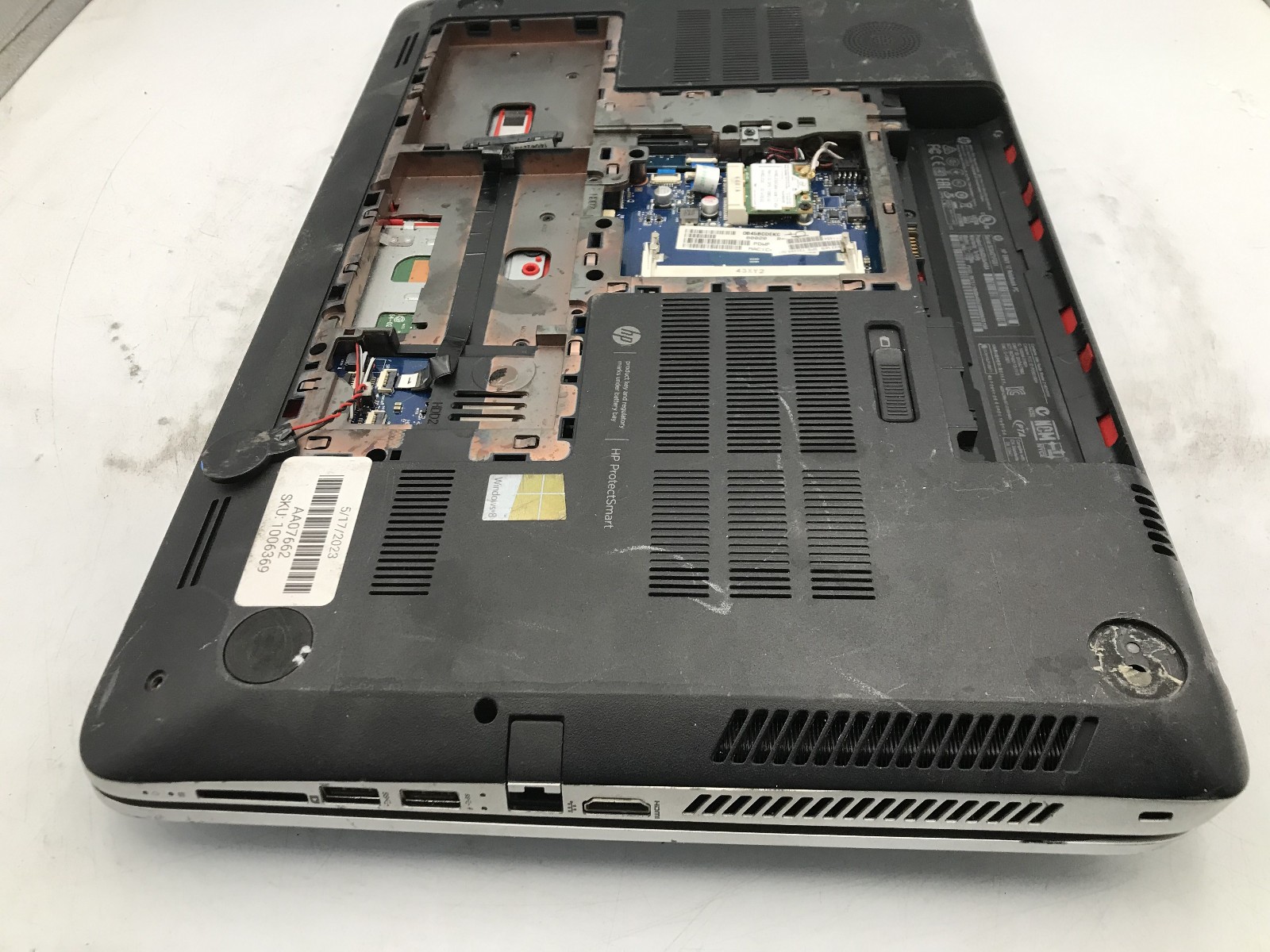 HP ENVY 17 J120US – FOR PARTS/BAD LCD – INTEL I7 4TH GEN – NO RAM -READ DESC- BB