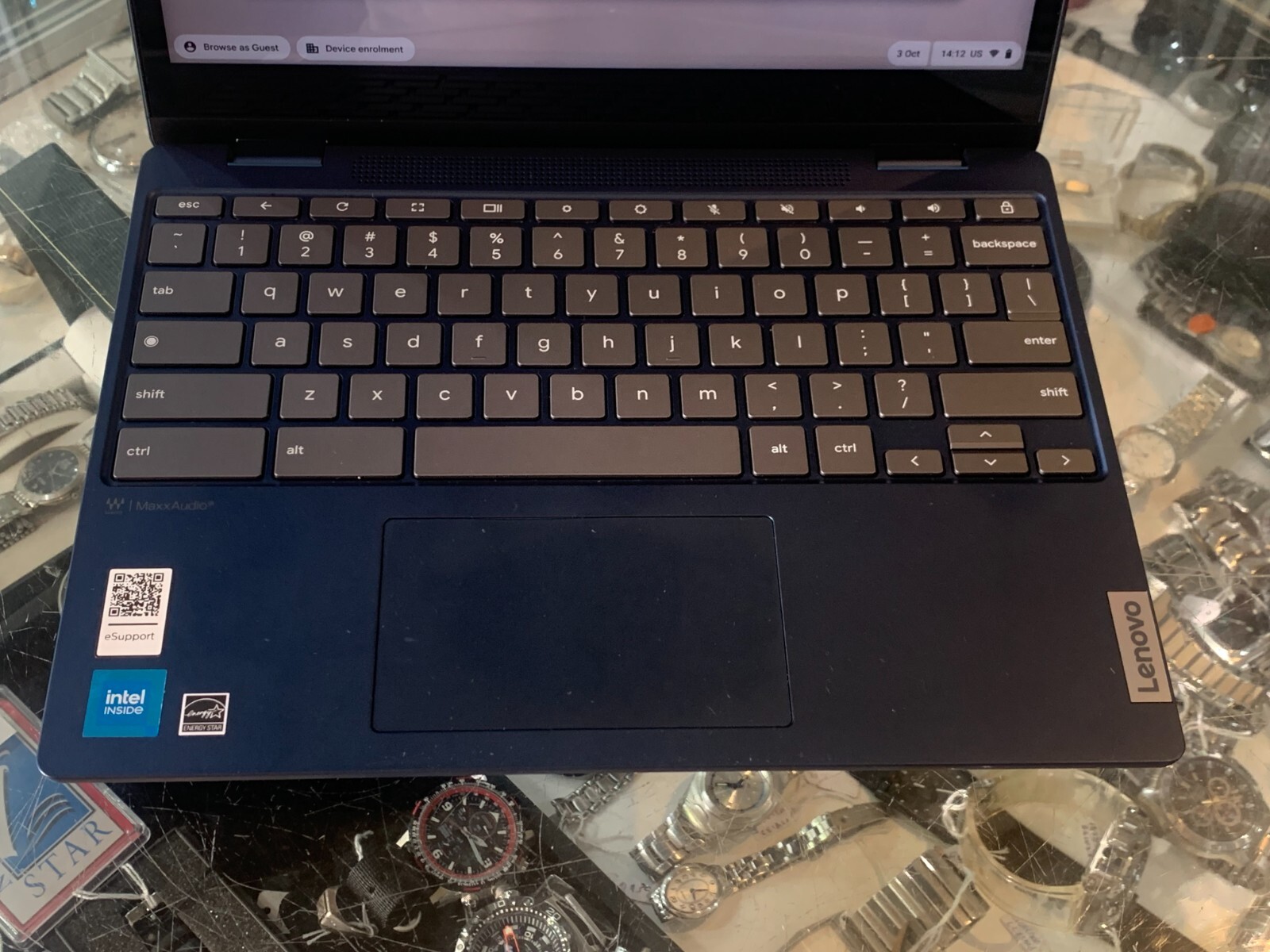 LENOVO IP FLEX 3 CHROMEBOOK 12IAN8 TYPE 82XH (128GB EMMC / 4GB RAM)