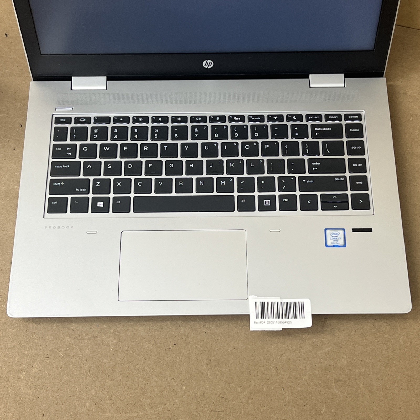 HP ProBook 640 G4 i7-8650U 1.9GHz 16GB Ram 512GB SSD – Fair *Low Battery*