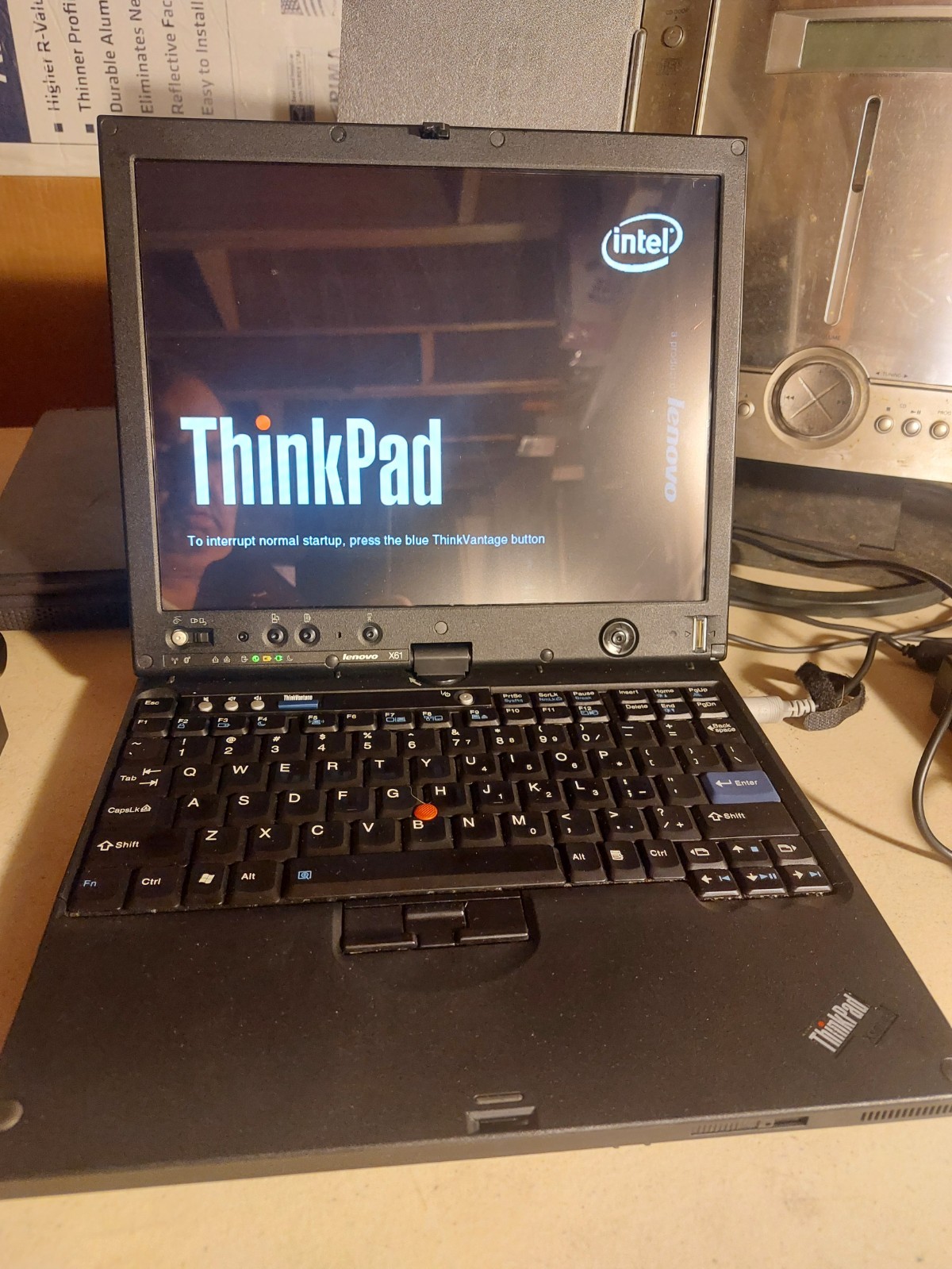 Lenovo X61 ThinkPad L7500 Core 2 Duo CPU + ULTRABASE LENOVO renewd