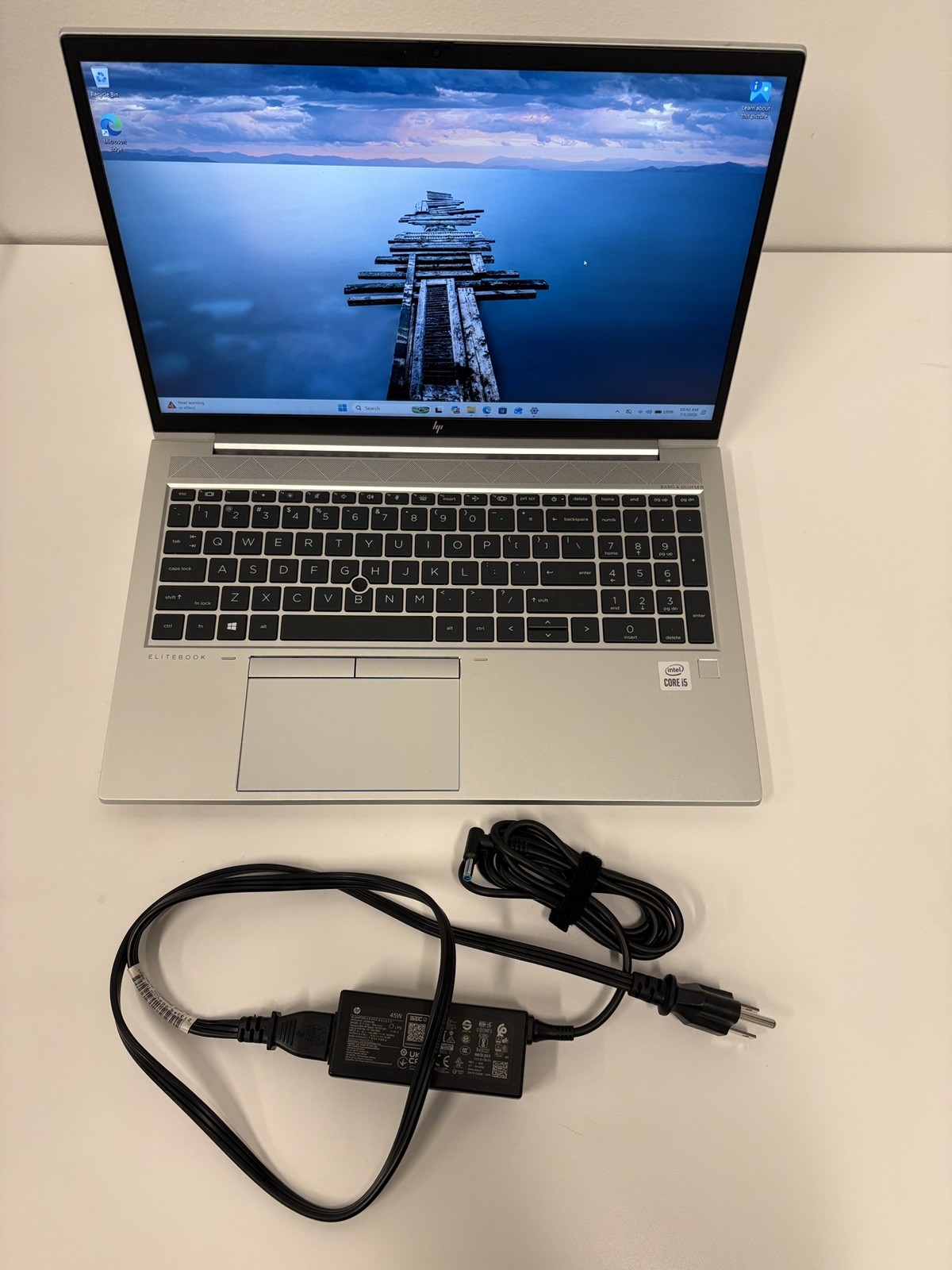 HP EliteBook 850 G7 Laptop 15.6″ Intel Core I5-10210U 256GB SSD 16GB RAM
