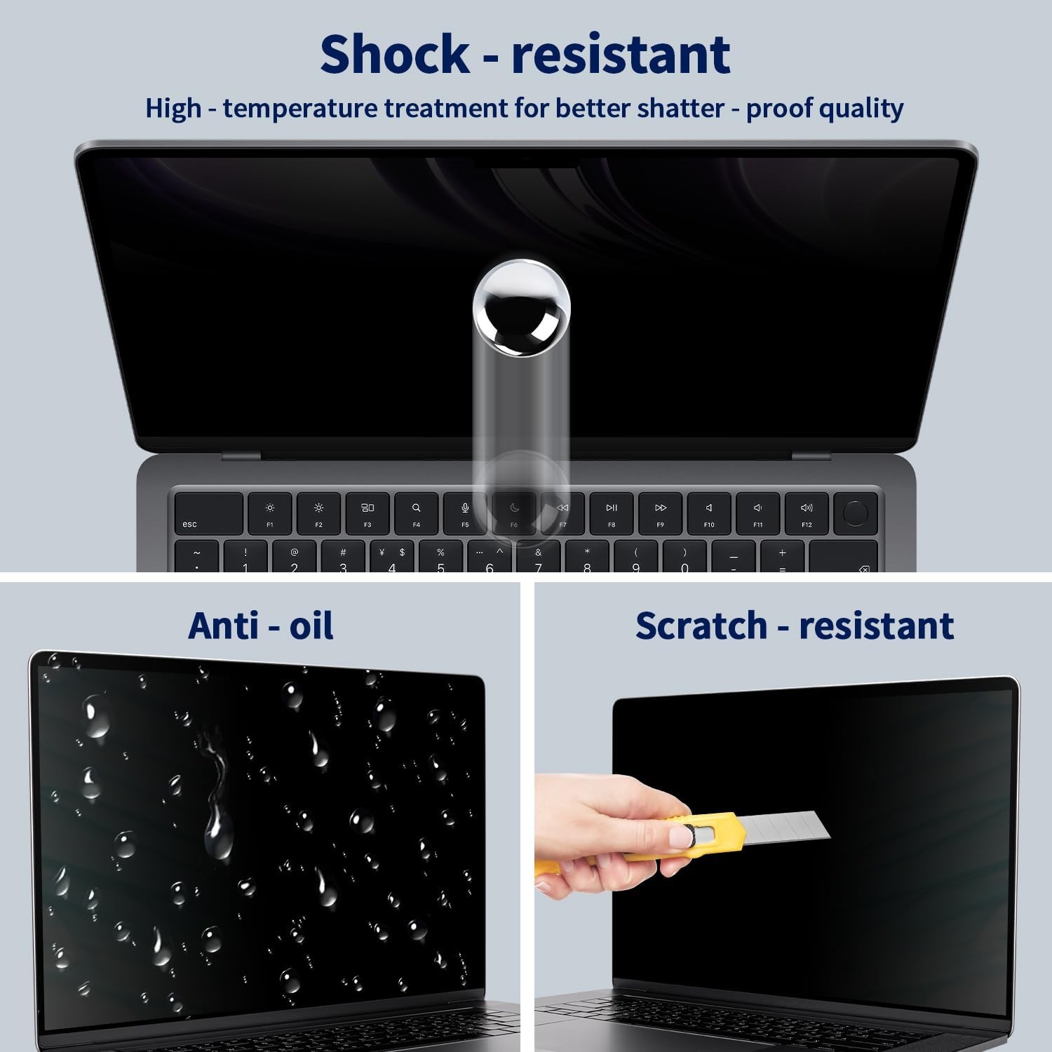 Magnetic Privacy Screen for 16 Inch MacBook Pro (2021-2024) Anti-Spy Shield