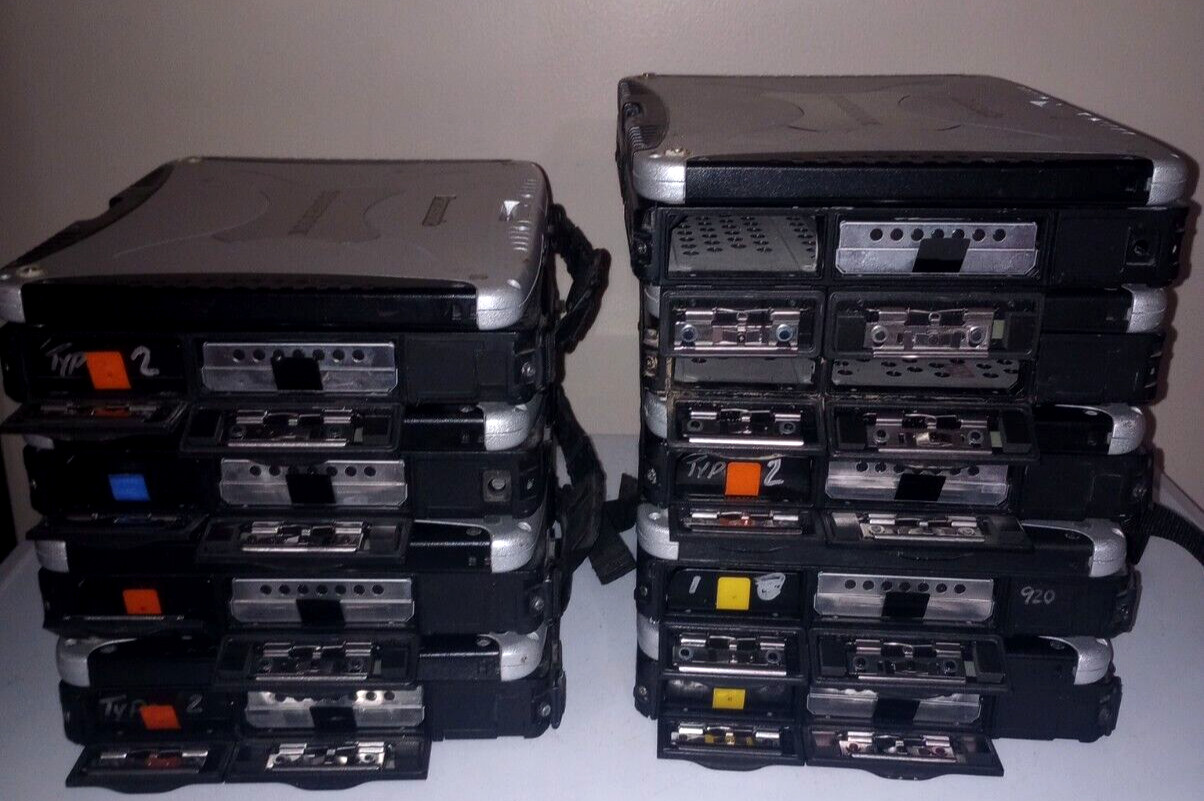 Panasonic Toughbook CF-18 Laptop Tablets 1.2GHz 512MB 40GB Boot to Bios