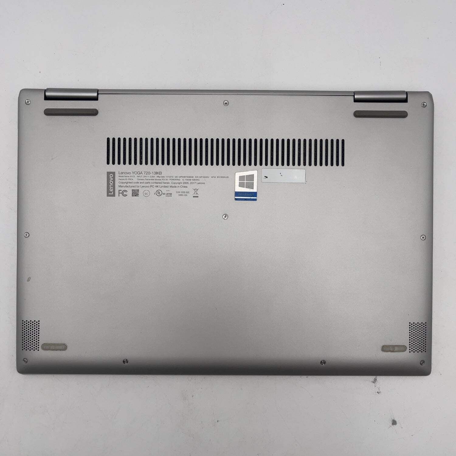Broken Lenovo Yoga 720 13IKB 13.3″ i5-8250U 1.6GHz 8GB 256GB