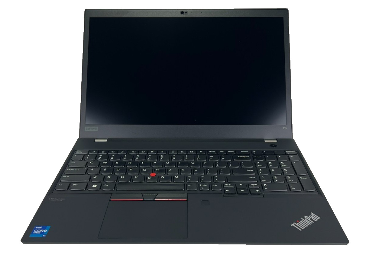 Lenovo ThinkPad T15 Gen 2i 15″ Laptop i7 11th 512GB SSD 16GB RAM Win11 Pro (SNB)