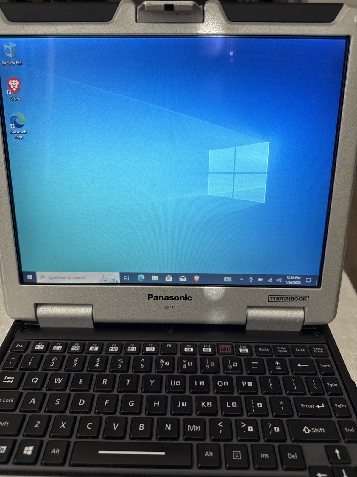 Panasonic Toughbook CF-31 MK5 i5-5300U 2.30GHz 8GB/128GB HDD/DVD/No AC Charger