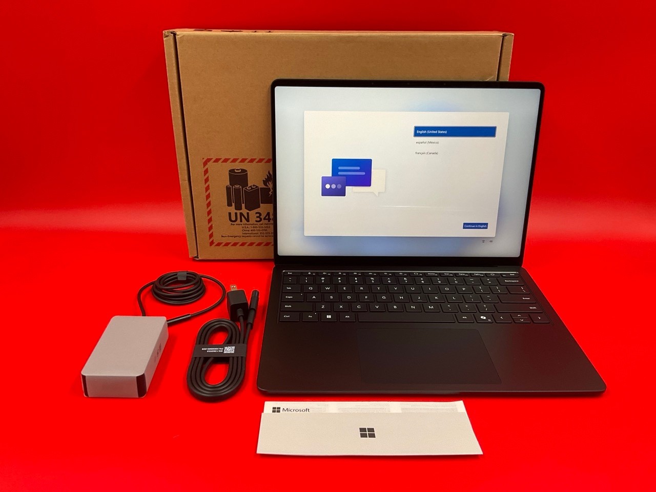 Microsoft Surface Laptop 7 13.8″ U5 16GB 512GB Win11 Pro EP2-33228 BLACK | 🇺🇸