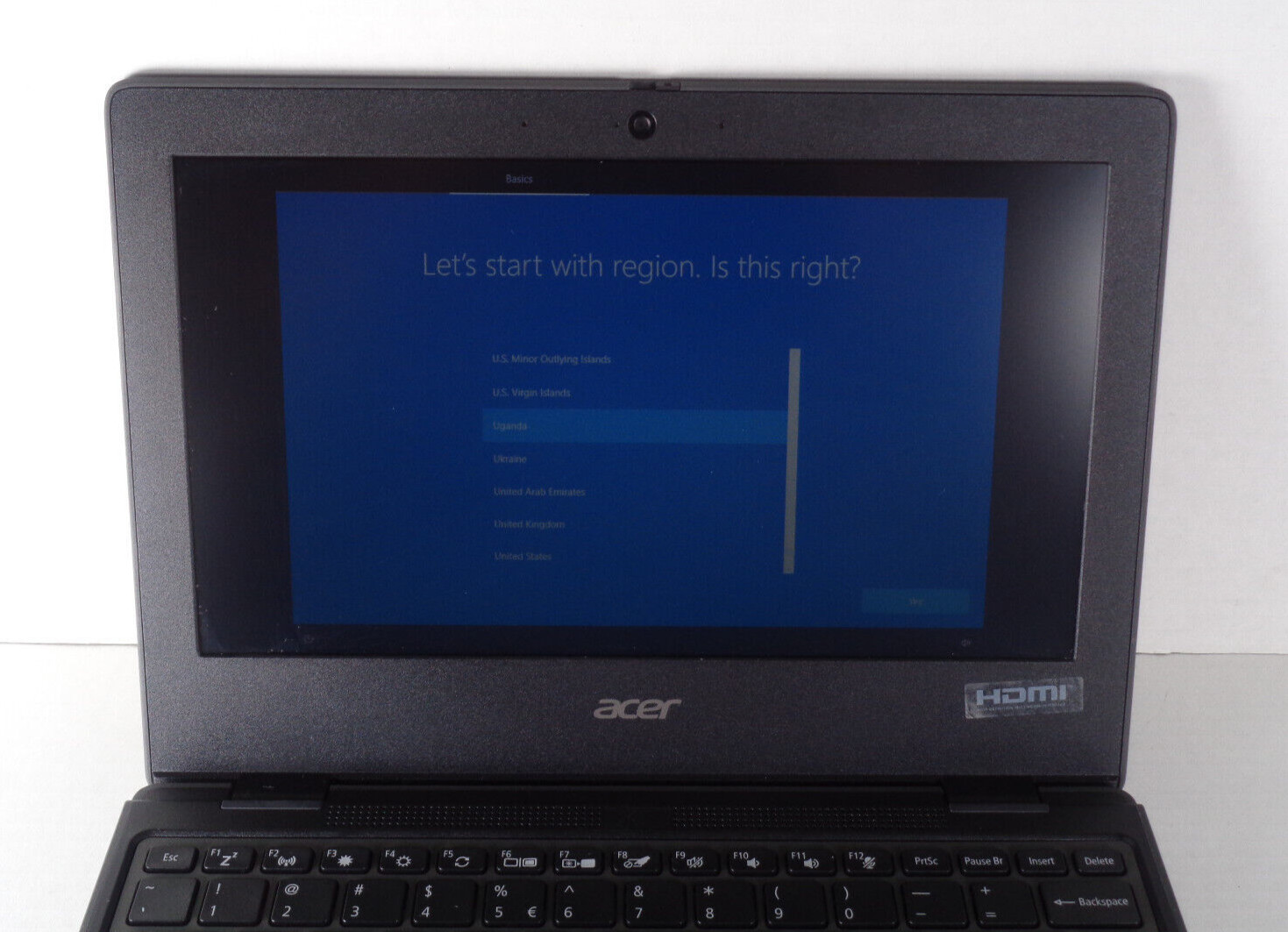 Acer TravelMate B3 B311-31 Student Laptop PC Computer with Charger 64GB SSD SKUB