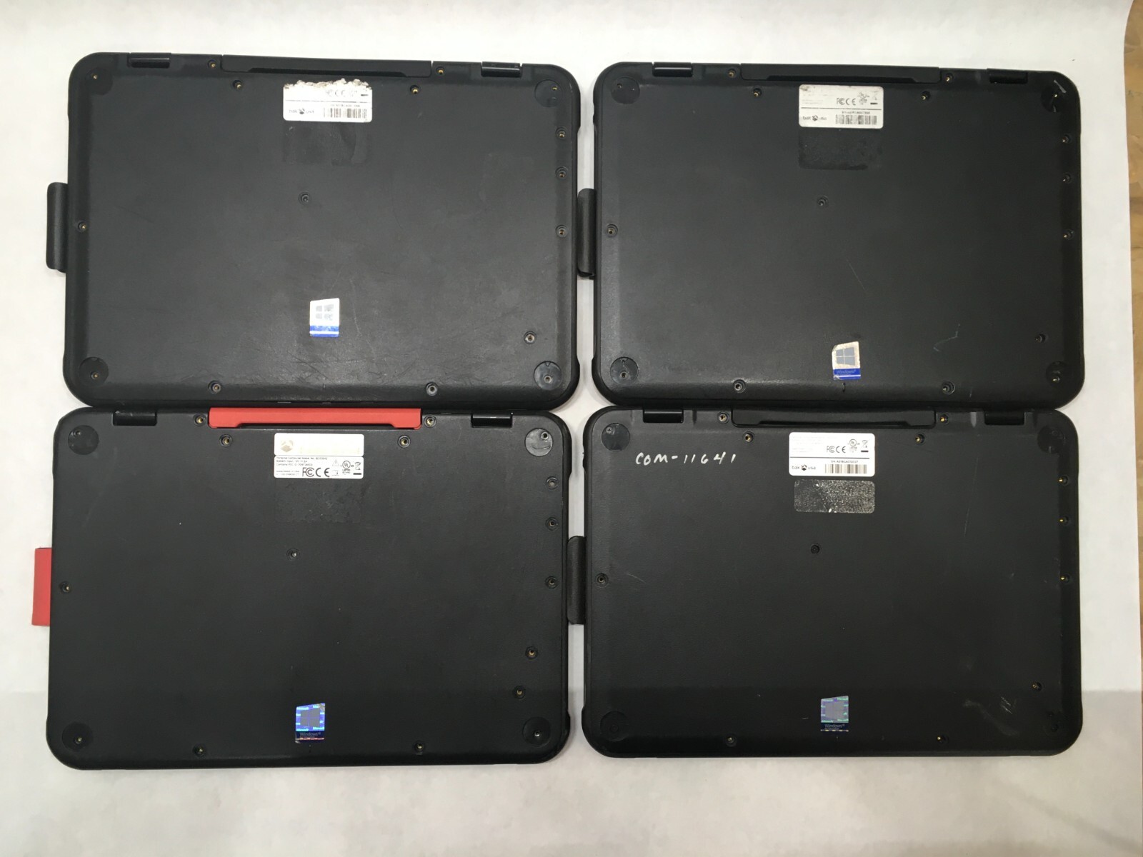 Lot of 7 Bak USA Atlas ED20EA2 ED20GM Broken Screens Bad Keyboards For Parts- FT