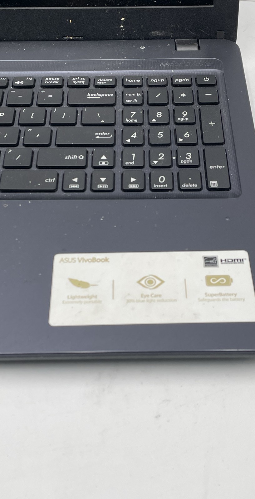 ASUS VivoBook R543M 15.6″ Laptop As Is For Parts Or Repair