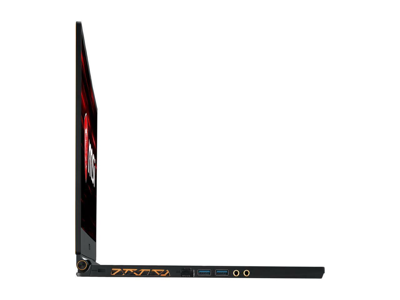 MSI Gaming GS65 Stealth Thin Core i7 CPU 512GB SSD, 32GB RAM, GTX 1070 8G 144Hz