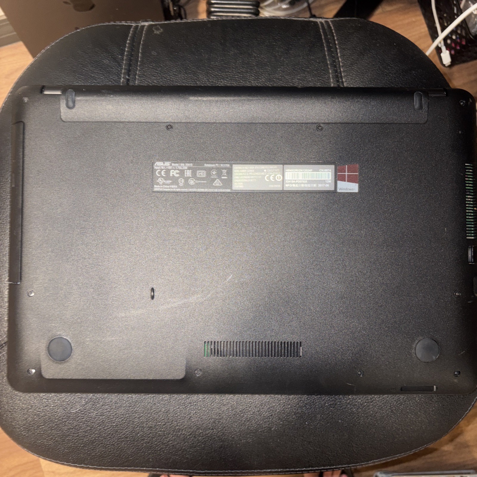 ASUS-X541S Laptop Computer Netbook – Pentium N3710 1.6 Ghz, 4 GB, Win 10, 500 GB