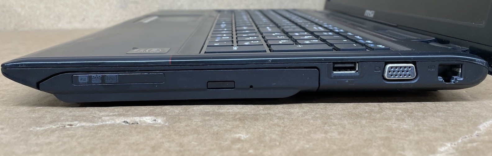 MSI MS-16GH Laptop, Intel Core i7-47210HQ, 12GB RAM, 250GB SSD, Windows 10