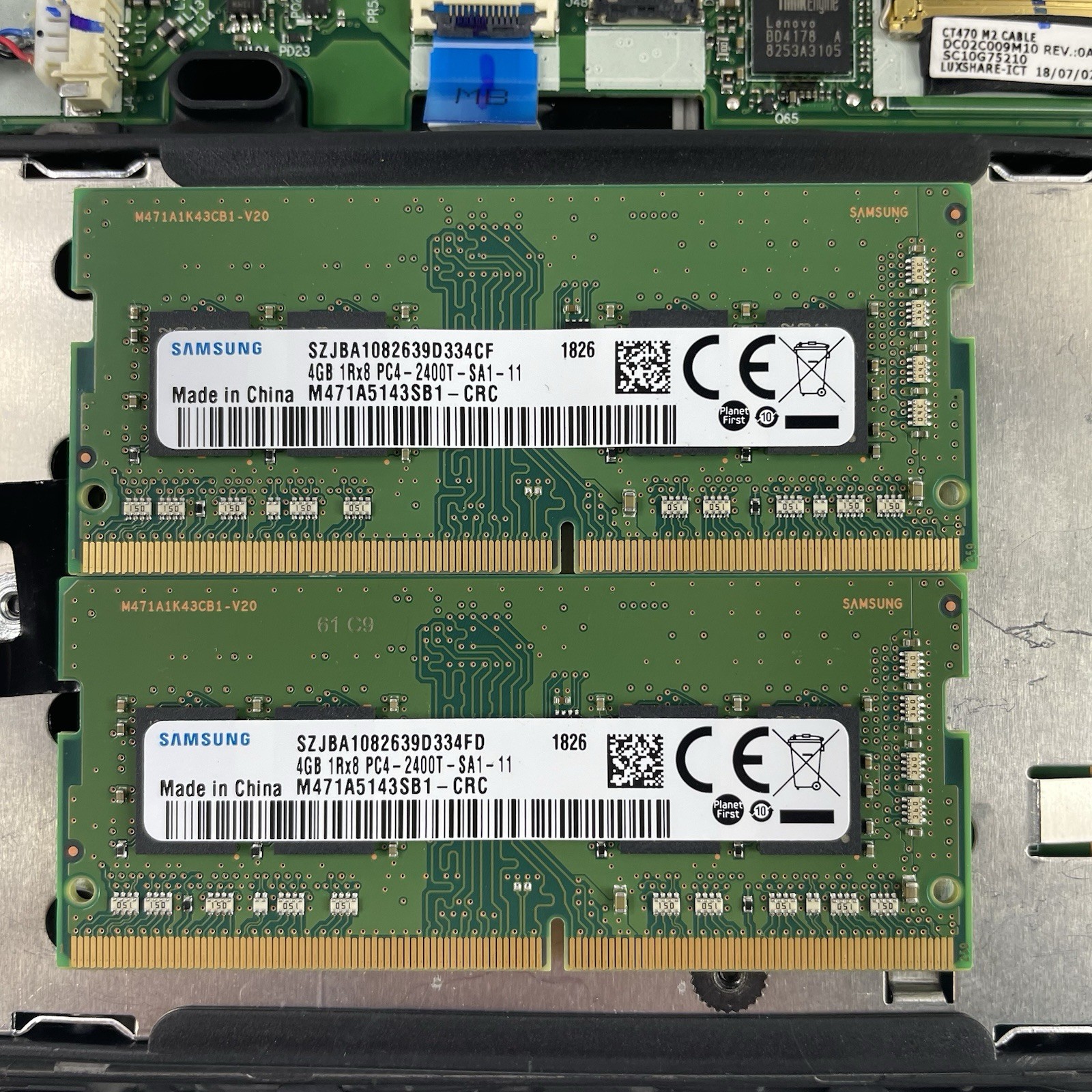Lenovo ThinkPad T470 14″ i5-6300U 2.40 GHz 8 GB RAM No SSD/OS/AC