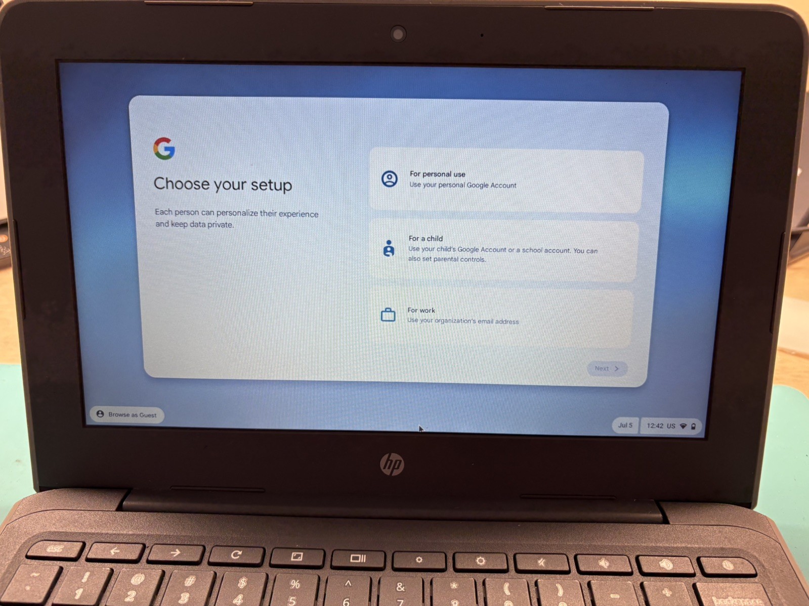 HP Chromebook 11 G7 EE 11.6″ Chromebook – 1366 x 768 – Celeron N4000-4 GB RAM