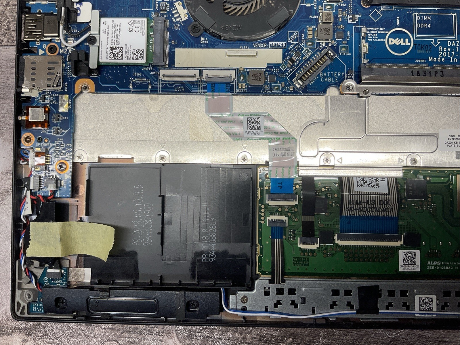 Dell Latitude 7390 / Intel Core i5 7th Gen / BIOS Unlocked / Parts Repair / J3