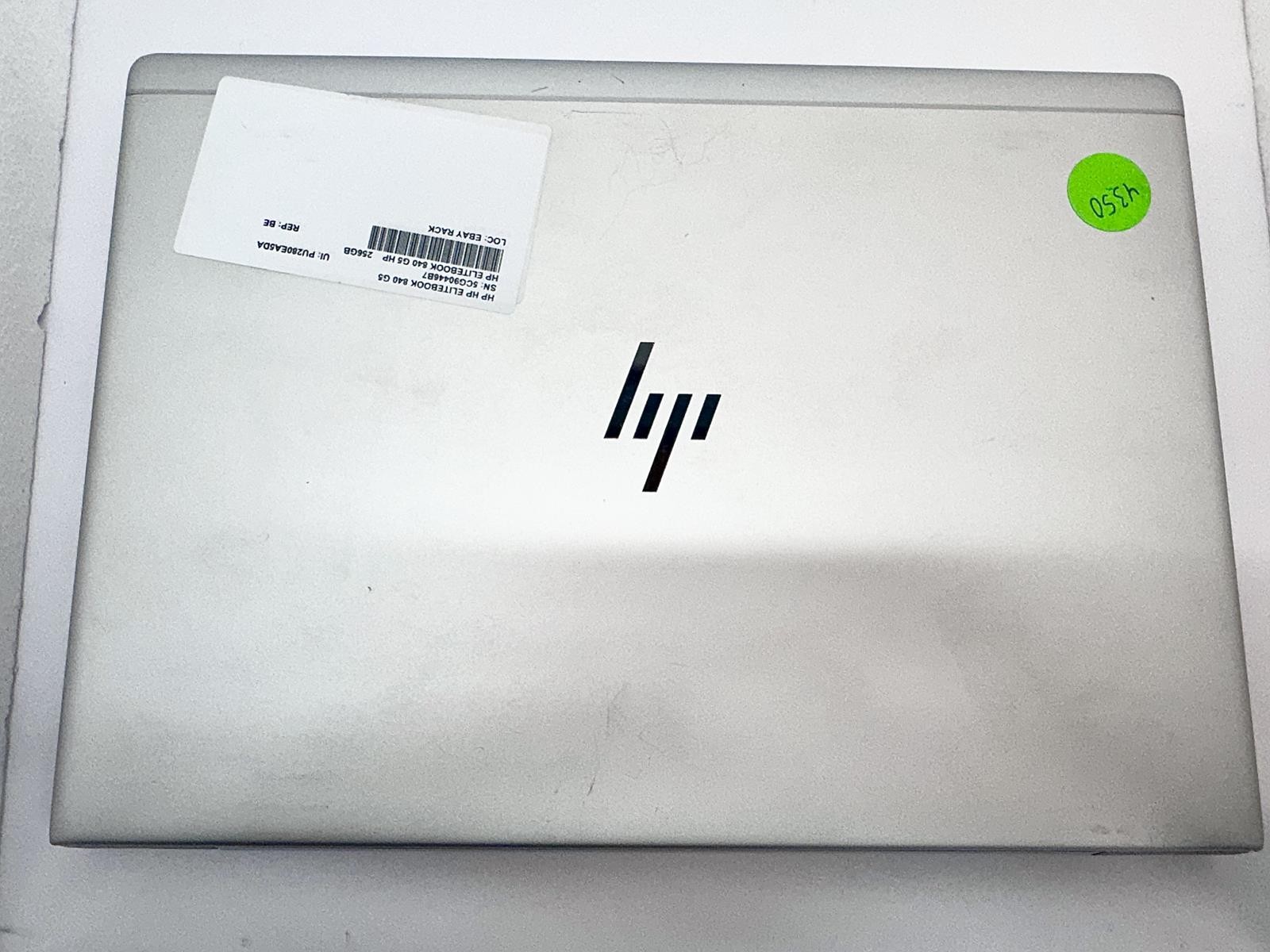 HP EliteBook 840 G5, Intel Core i5-7200U CPU @ 2.50GHz, 8GB RAM, 256GB NVMe 4350