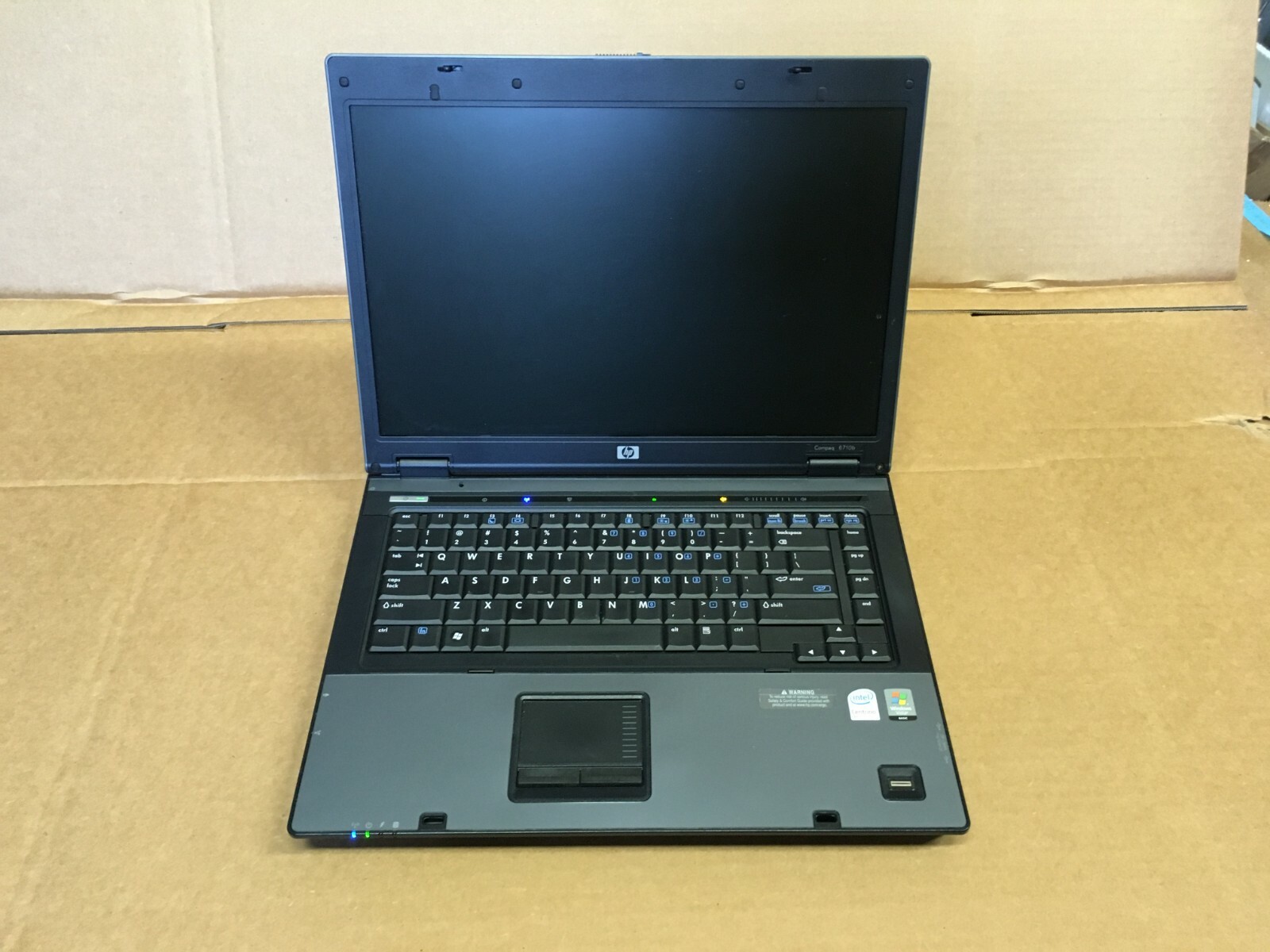 HP Compaq 6710b 15.4″ Laptop 2.0GHz 2GB 80GB HDD DVD WIFI LAN S-VIDEO WINDOWS XP