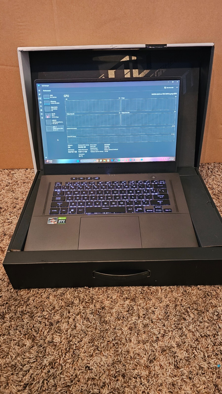 ASUS ROG Zephyrus G15 RTX 3070 1T (24Gb RAM)