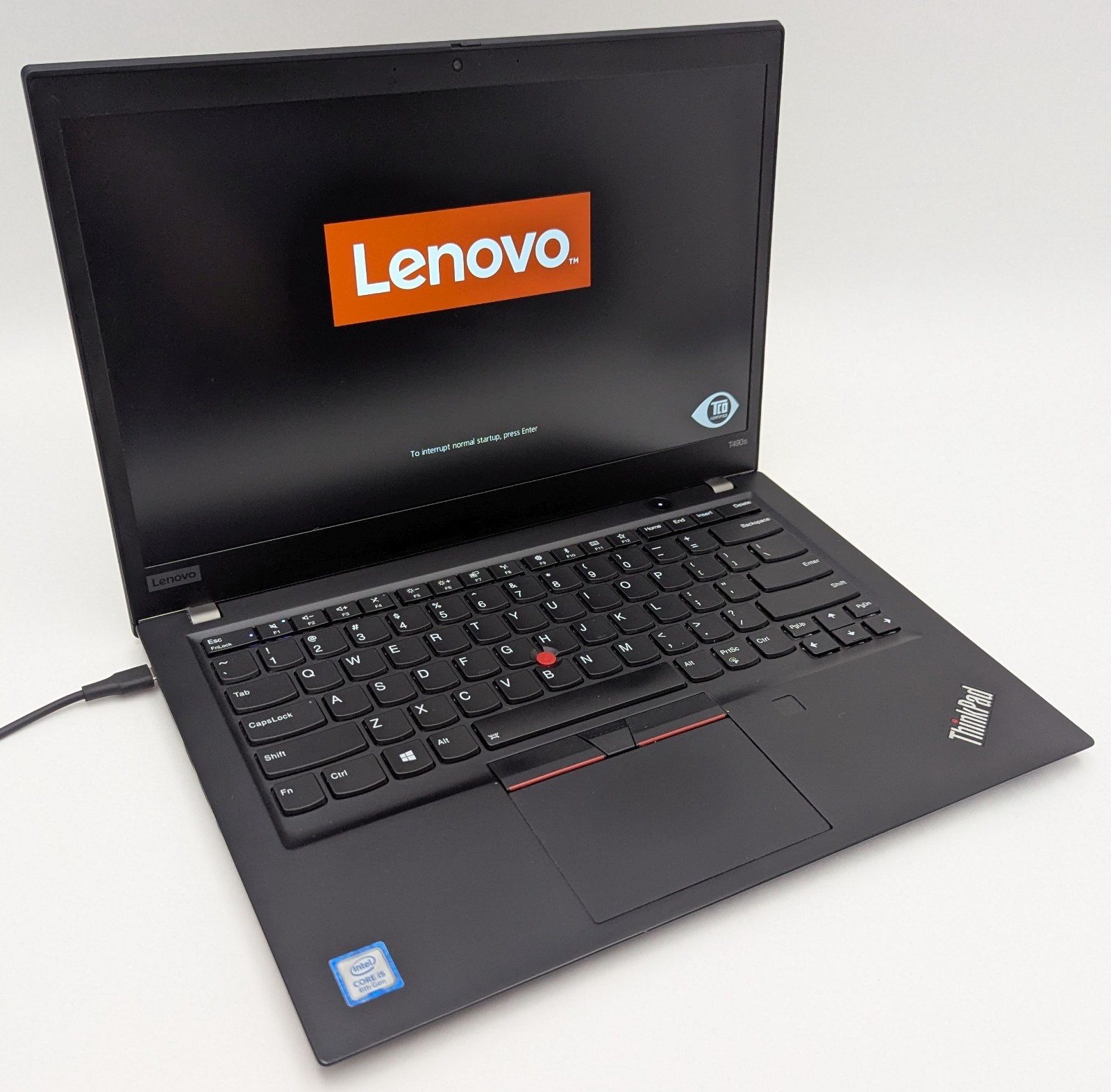 Lenovo ThinkPad T490s 14″ Laptop i5-8265U 1.60GHz 8 GB RAM 256GB SSD Win 11 Pro