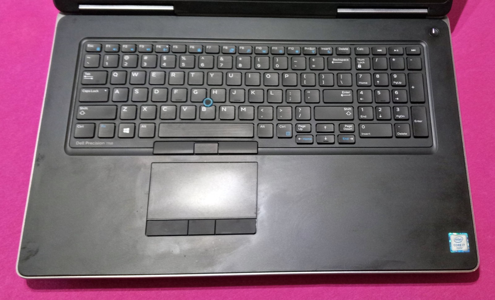 Dell Precision 7710 I7-6820HQ 2.7-3.6Ghz 40GB 512GB NVIDIA “P5000” AX200 W11