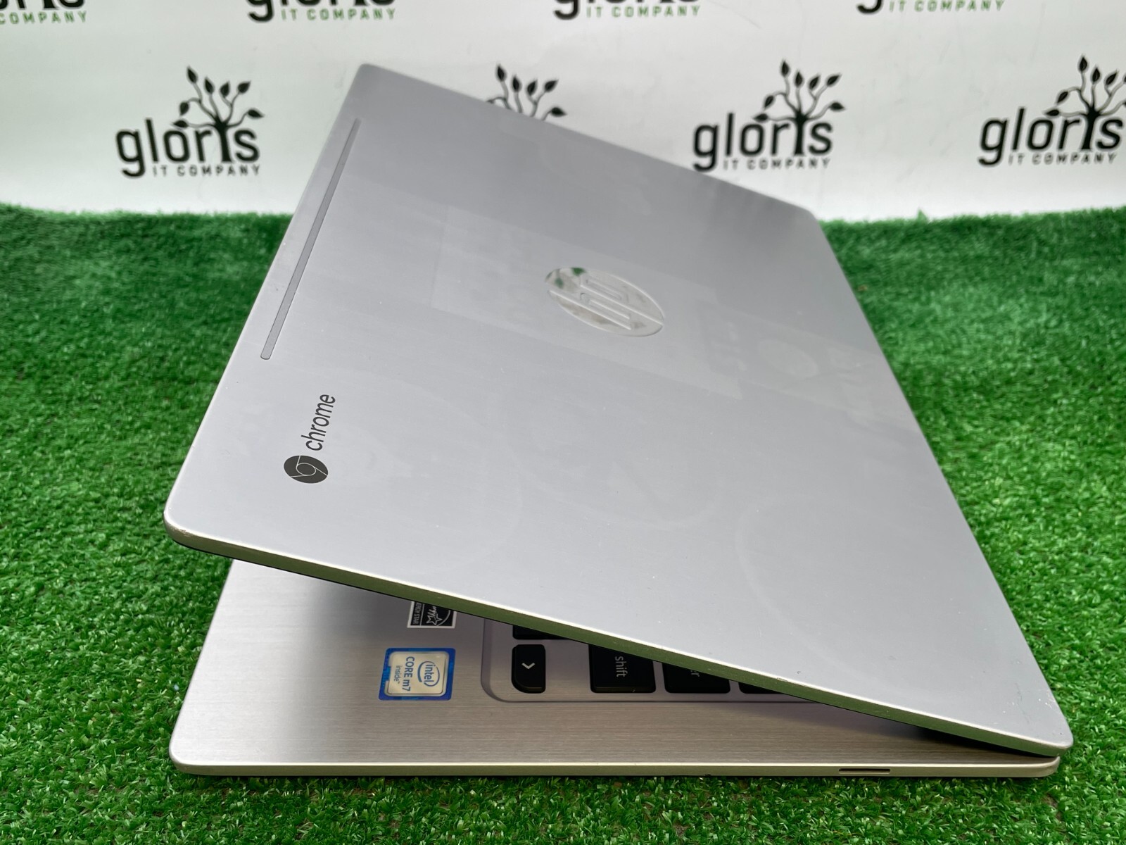Used HP Chromebook 13 G1 Laptop Intel m7-6Y75 1.20GHz / 16GB RAM / 32GB SSD NT