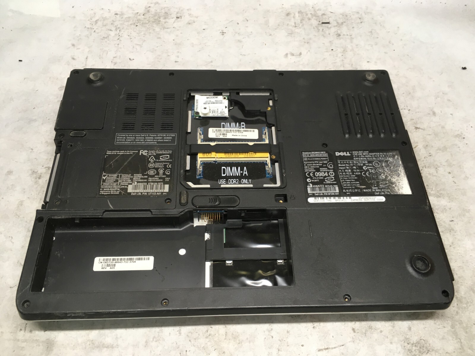 Dell Inspiron E1505 15″ (AS IS) Intel Core 2 Duo T5500 – JZ
