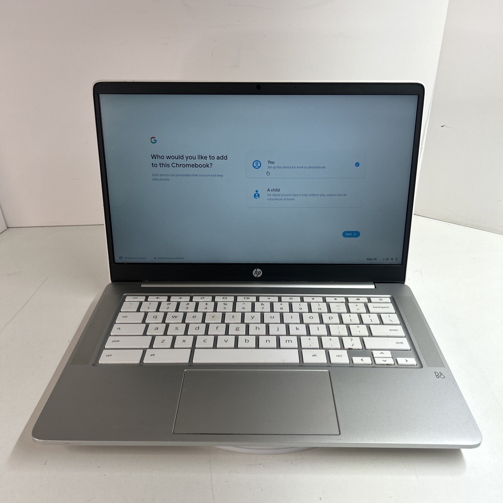 HP Chromebook 14″ Intel Pentium N5030 4GB RAM 64GB eMMC Chrome OS 14A-NA0022OD