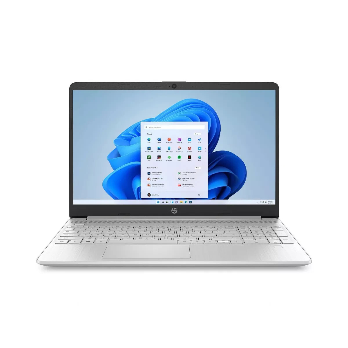 HP 15.6″ Silver Laptop – Intel i3, 8GB RAM, 256GB SSD, Windows Home S Mode