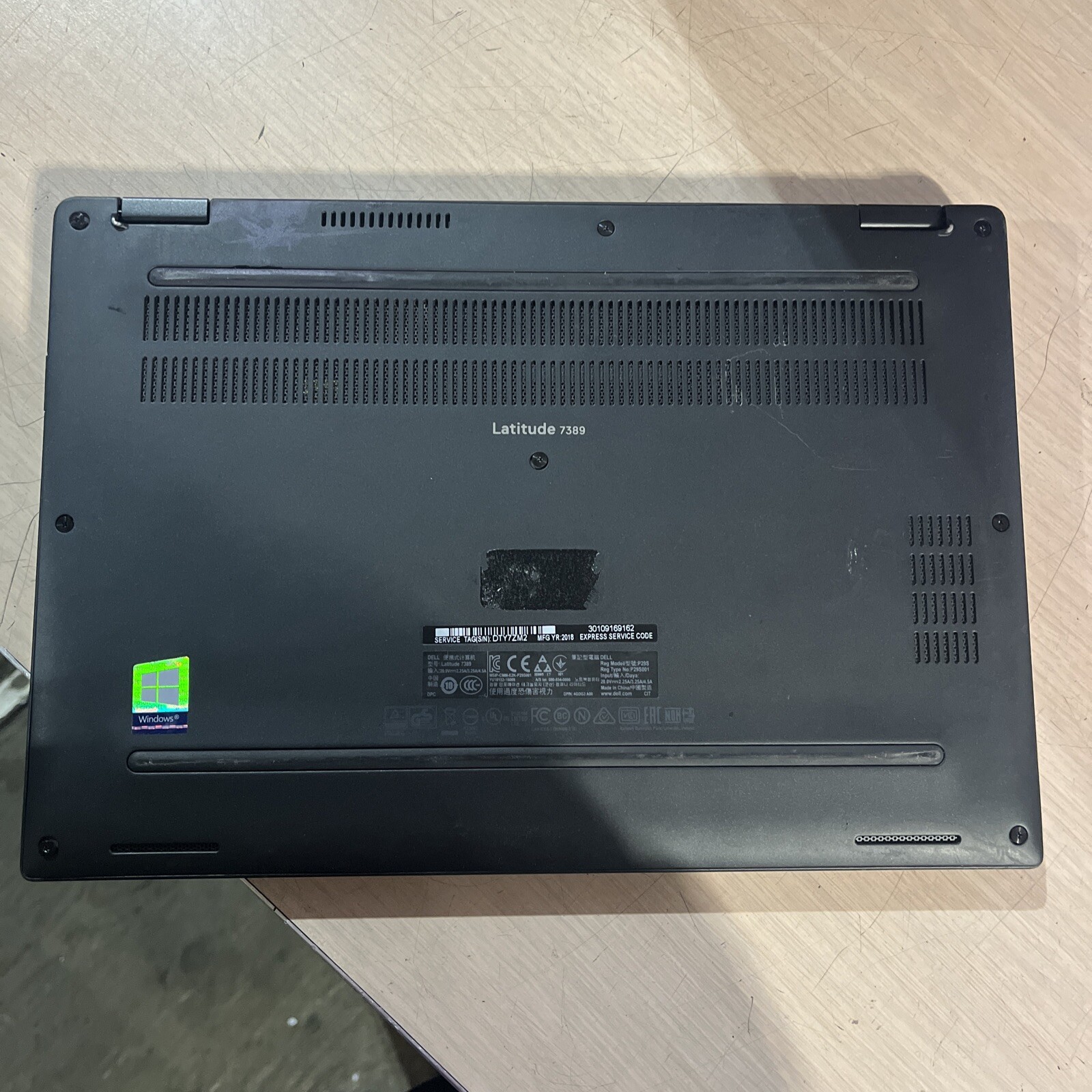 DELL LATITUDE 7389 INTEL CORE I5 7TH GEN 8GB RAM NO HD